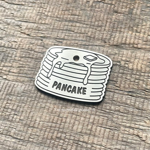 Pancake Pet Tag