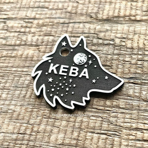 The 'Space Wolf' Pet Tag