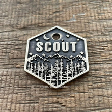 Load image into Gallery viewer, Mountain Forest Dog ID Tag