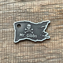 Load image into Gallery viewer, Pirate Flag Pet Tag