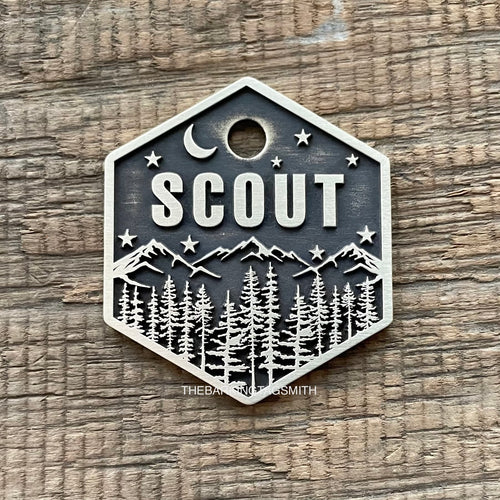 The 'Night Sky' Pet Tag