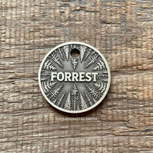 Load image into Gallery viewer, Forest Tree Pet ID Tag