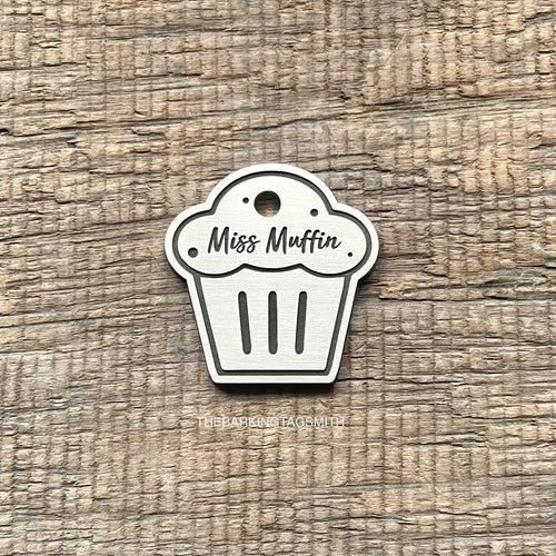 The 'Muffin' Shaped Pet Tag