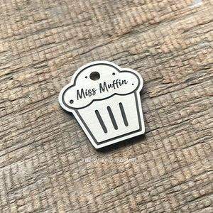 The 'Muffin' Shaped Pet Tag