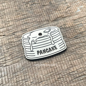 Pancake Pet Tag