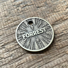 Load image into Gallery viewer, Forest Tree Pet ID Tag