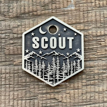 Load image into Gallery viewer, Mountain Forest Dog ID Tag