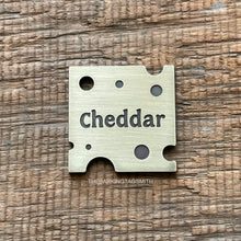 Load image into Gallery viewer, Cheddar Cheese Slice Pet Tag