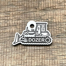 Load image into Gallery viewer, Bulldozer Dog ID Tag