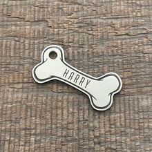Load image into Gallery viewer, bone shaped pet tag | Custom Pet Tag | The Barking Tagsmith New Zealand