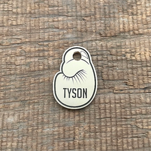 Load image into Gallery viewer, Boxing Glove shaped pet tag | Custom Pet Tag | The Barking Tagsmith New Zealand