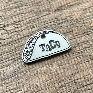 The 'Taco' Pet Tag