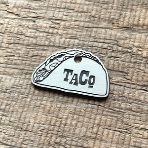 The 'Taco' Pet Tag