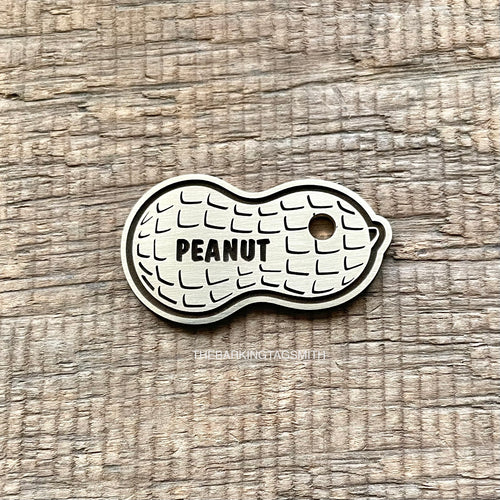 The 'Peanut' Shaped Pet Tag