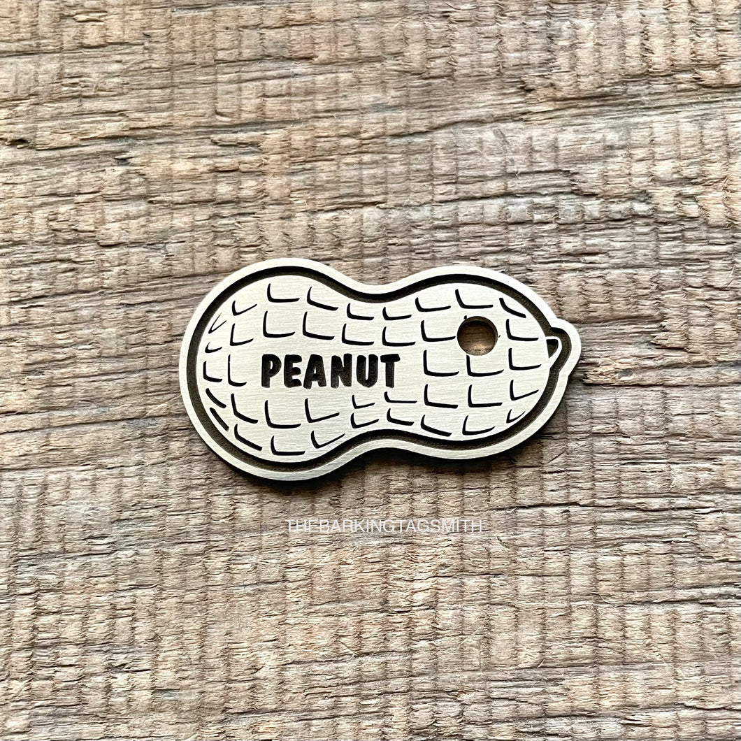 The 'Peanut' Shaped Pet Tag