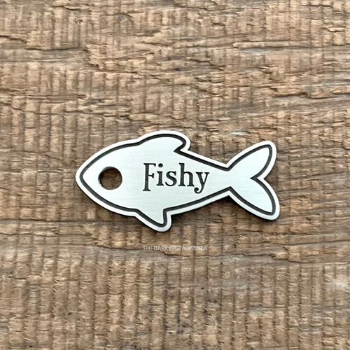 Fish Shape Pet ID Tag