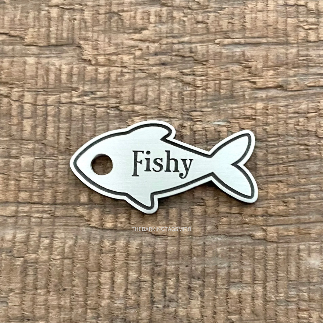 Fish Shape Pet ID Tag