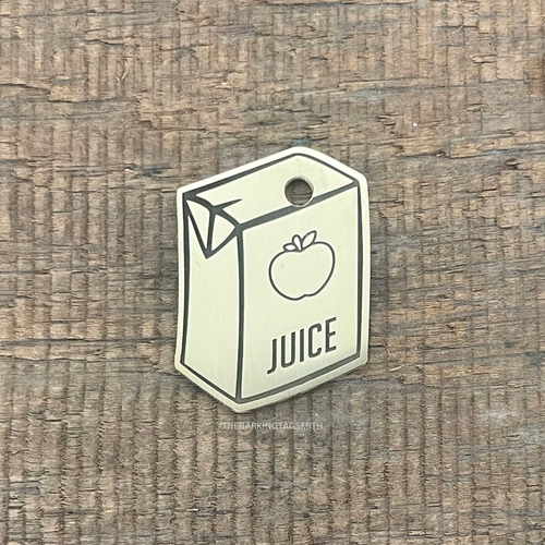 Juice Box Pet Tag