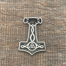Load image into Gallery viewer, Mjolnir shaped pet tag | Custom Pet Tag | The Barking Tagsmith New Zealand