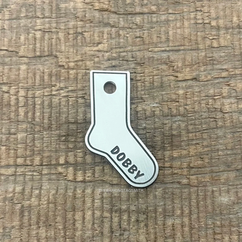 Sock Shape Pet Tag