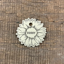 Load image into Gallery viewer, Sunflower shape pet tag