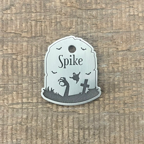 Tombstone Shape Pet Tag
