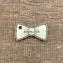 Load image into Gallery viewer, Bow Tie Shaped Pet ID Tag