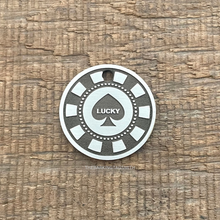 Load image into Gallery viewer, Casino Chip Style PEt Tag