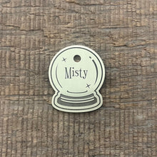 Load image into Gallery viewer, Crystal Ball shaped tags | Custom Pet Tag | The Barking Tagsmith New Zealand