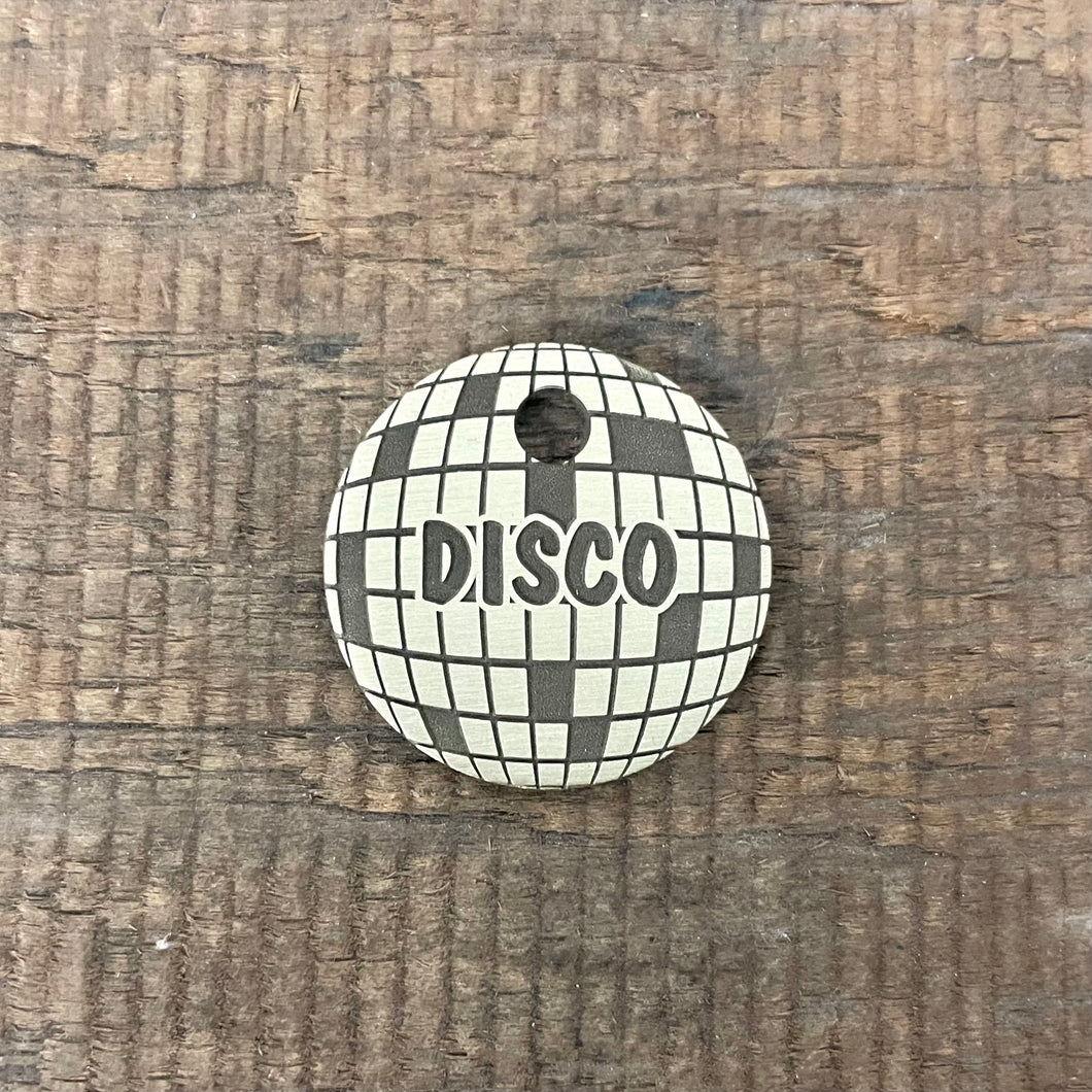 The 'Disco Ball’ Pet Tag