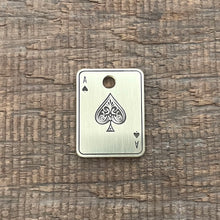 Load image into Gallery viewer, Playing Card shaped pet tag