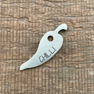 chilli shaped pet tag