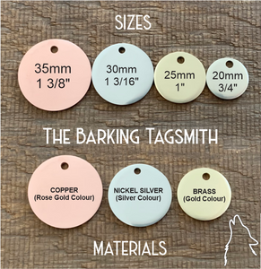 The 'Sunshine' Design Pet Tag