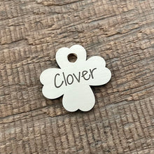 Load image into Gallery viewer, The &#39;Clover Leaf&#39; Shaped Pet Tag