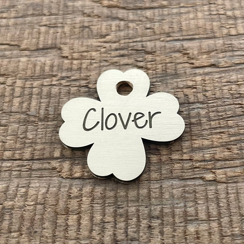 The 'Clover Leaf' Shaped Pet Tag