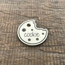 Load image into Gallery viewer, The &#39;Cookie&#39; Shaped Pet Tag