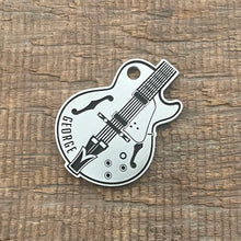 Load image into Gallery viewer, Guitar Shaped Pet ID Tag