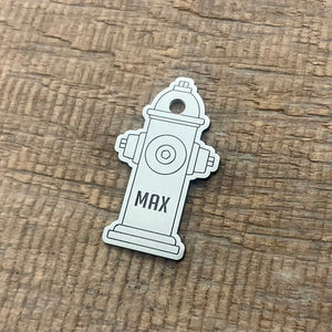 The 'Fire Hydrant' Shaped Pet Tag