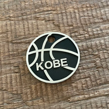 Load image into Gallery viewer, The &#39;Kobe&#39; Basketball Pet Tag
