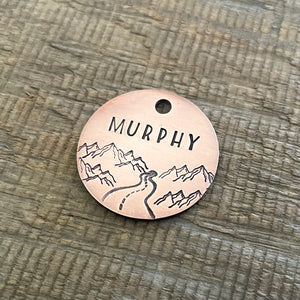 The 'Highway' Design Pet Tag