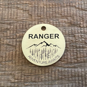 Adventure Themed Pet Tag