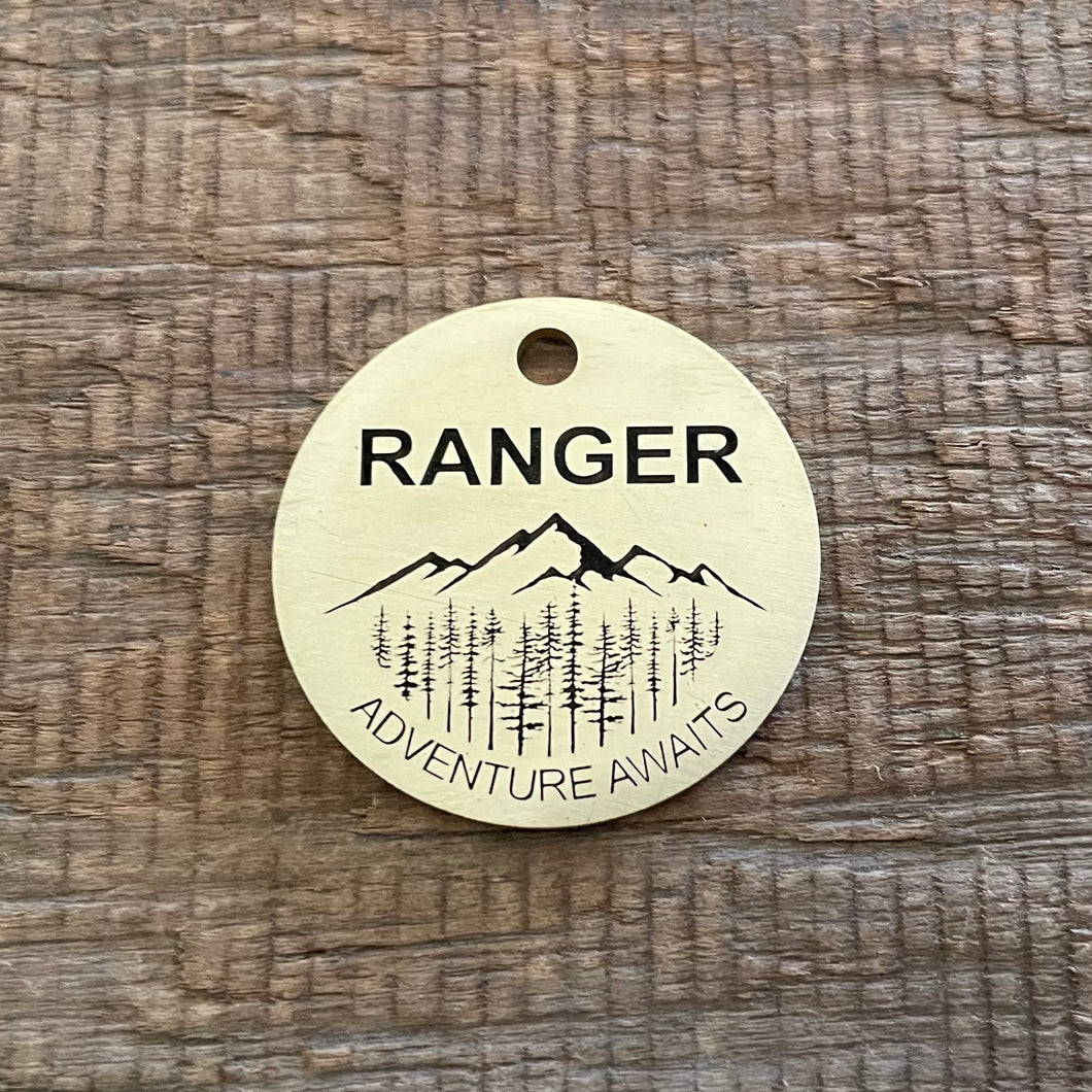 Adventure Themed Pet Tag
