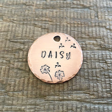 Load image into Gallery viewer, The &#39;Daisy&#39; Flower Design Pet Tag