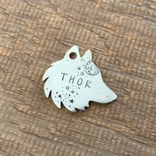 Load image into Gallery viewer, The &#39;Thor&#39; Wolf Pet Tag