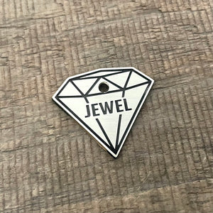 The 'Jewel' Pet Tag