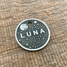 Load image into Gallery viewer, The &#39;Luna&#39; Star Design Pet Tag