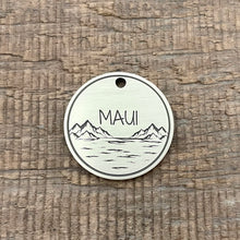 Load image into Gallery viewer, Maui Ocean design pet tag