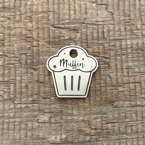 The 'Muffin' Shaped Pet Tag