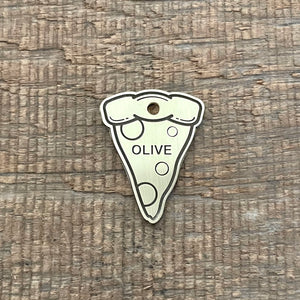The 'Pizza Slice'  Pet Tag