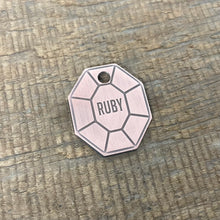 Load image into Gallery viewer, The &#39;Ruby Jewel&#39; Shaped Pet Tag